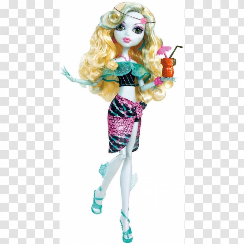 Lagoona Blue Monster High Doll Frankie Stein Toy - Barbie Transparent PNG