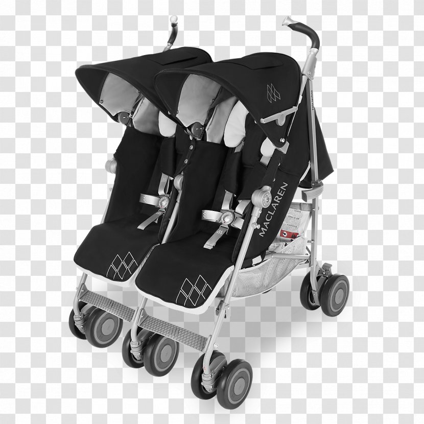 Maclaren Twin Techno Baby Transport Triumph Infant - Stroller Transparent PNG