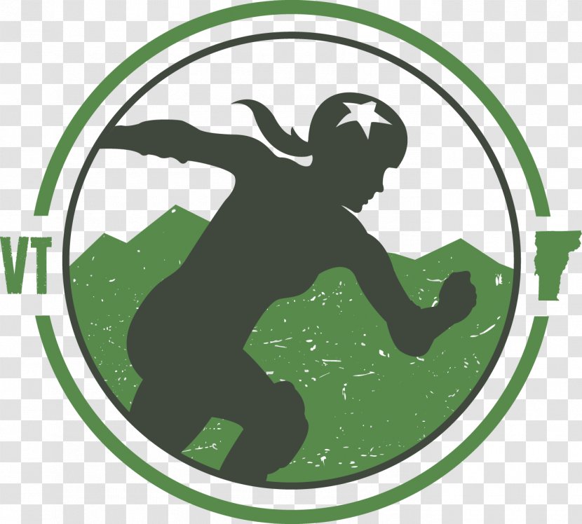 Green Mountain Roller Derby Women's Flat Track Association Vermont Sports League - Silhouette - Grass Transparent PNG