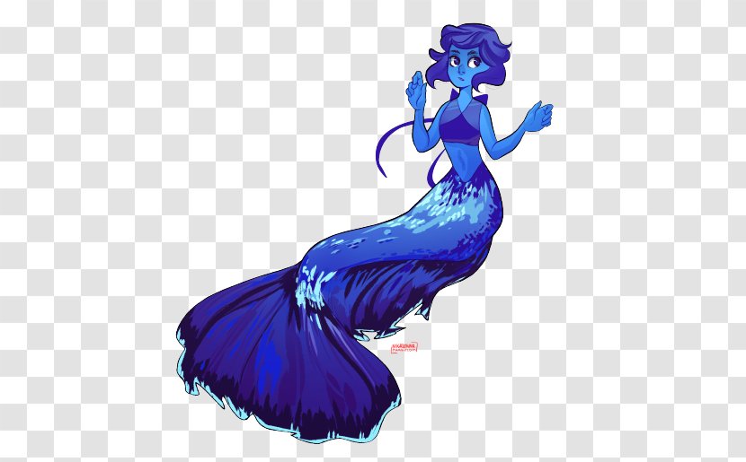 Mermaid Cobalt Blue Costume Design - Art Transparent PNG