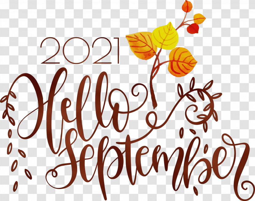 Welcome August September Drawing Transparent PNG
