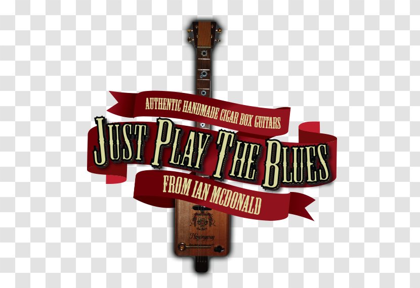Cigar Box Guitar Logo Blues - Play The Transparent PNG
