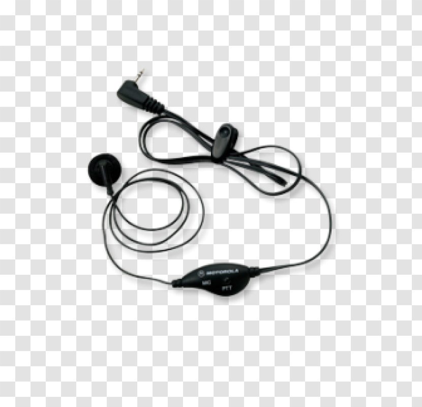 Microphone Push-to-talk Headset Two-way Radio - Twoway Transparent PNG