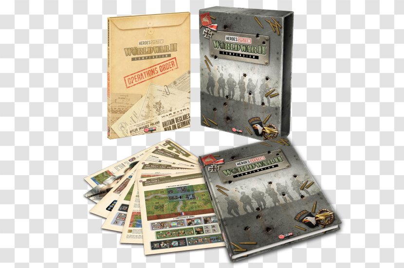 Heroes Of Normandie Compendium Board Game Second World War Transparent PNG