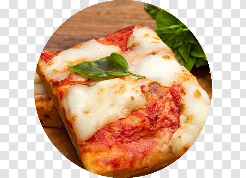 Pizza Al Taglio Focaccia Take-out Street Food - Pancetta Transparent PNG