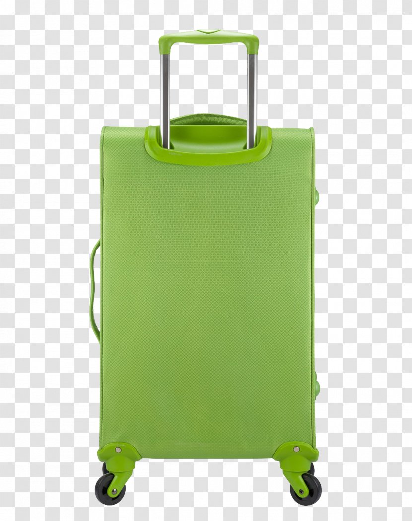 Hand Luggage Suitcase Baggage Trolley - Trunk - Simple Grass Green Transparent PNG