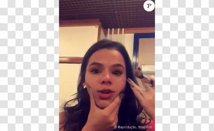 Bruna Marquezine I Love Paraisópolis Actor Eyebrow Snapchat - Cartoon - Vivian Amorim Transparent PNG