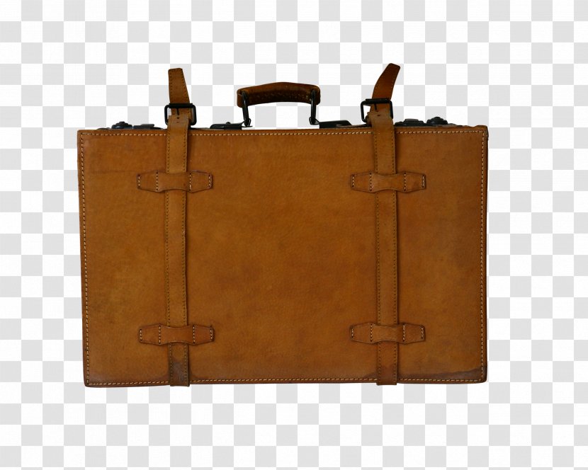 Briefcase Suitcase Retro Style Vintage Clothing Travel - Leather Transparent PNG