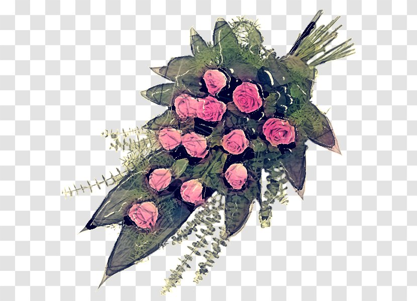 Pink Flower Cartoon - Anthurium - Arranging Transparent PNG