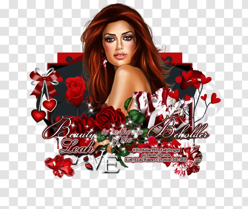 Christmas Ornament Album Cover Red Hair Transparent PNG