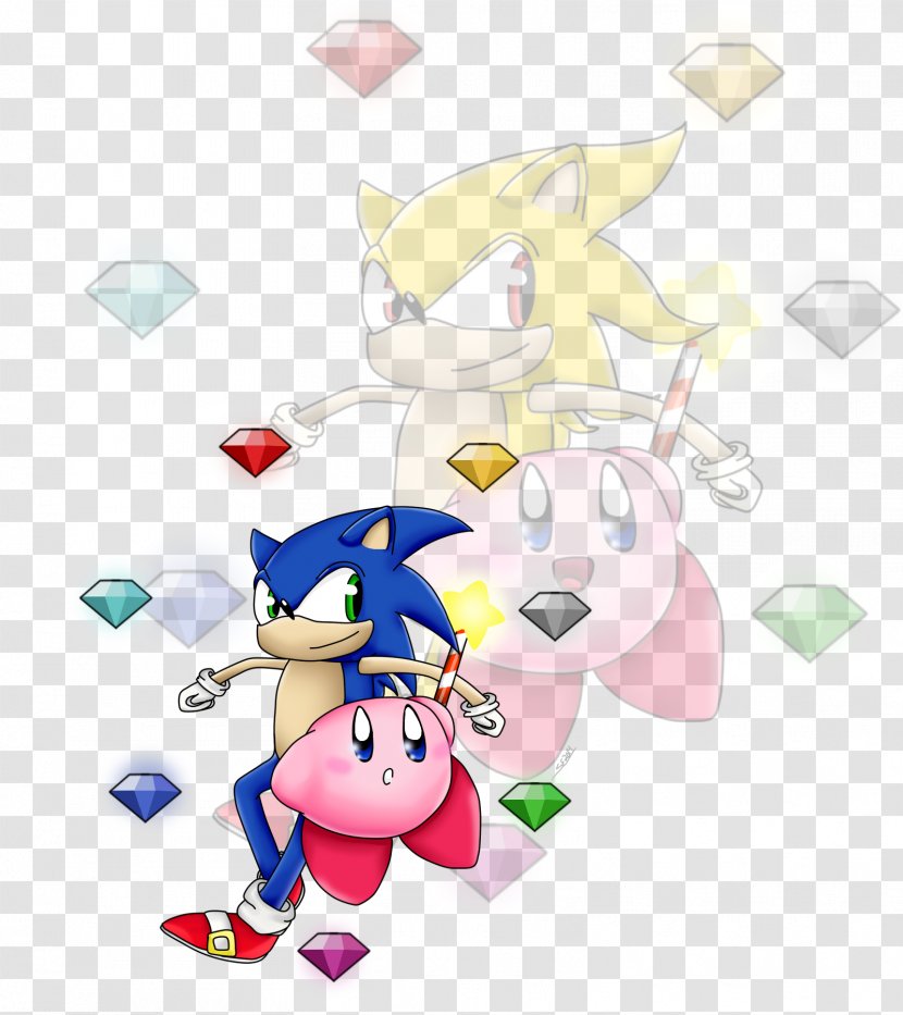Vertebrate Cartoon - Silhouette - Kirby Transparent PNG