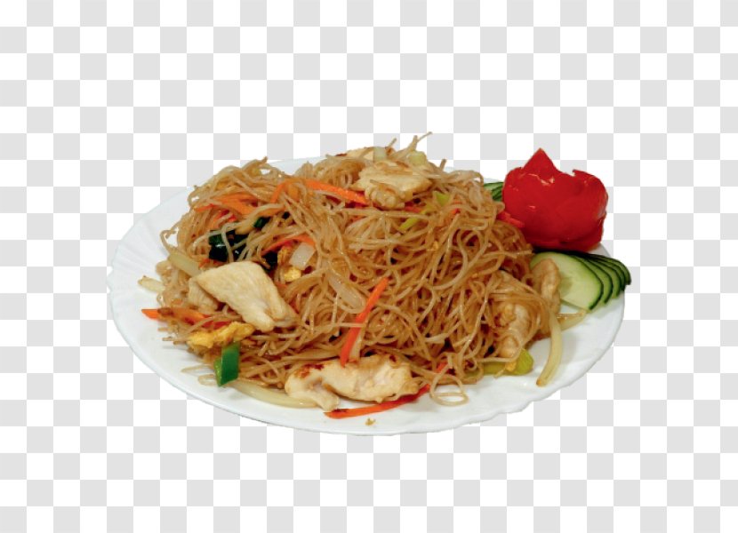 Singapore-style Noodles Chow Mein Lo Chinese Yakisoba - Singaporestyle - Pekin Chicken Transparent PNG