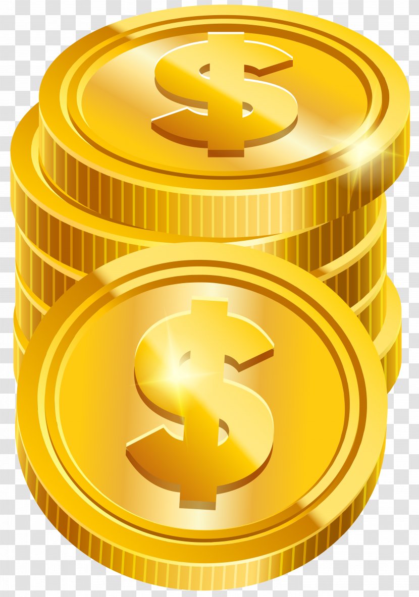 Coin Money - Symbol - Coins Transparent Clip Art Image Transparent PNG