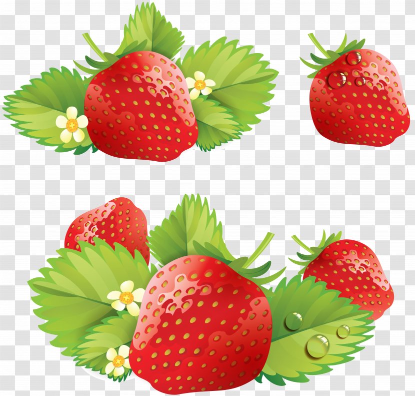 Strawberry Shortcake Clip Art - Fruit Transparent PNG