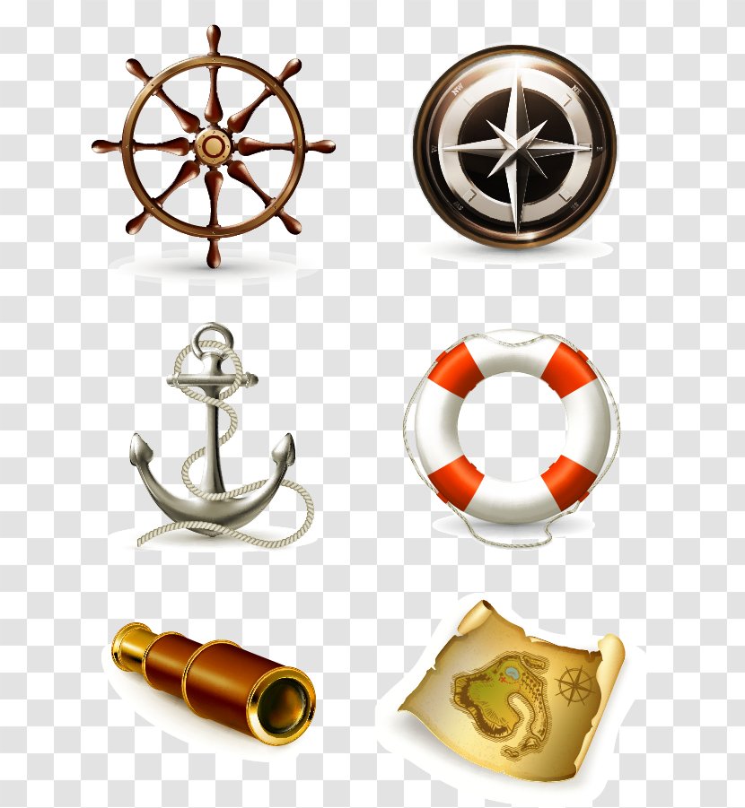 Maritime Transport Icon - Product - Vector Anchor Transparent PNG