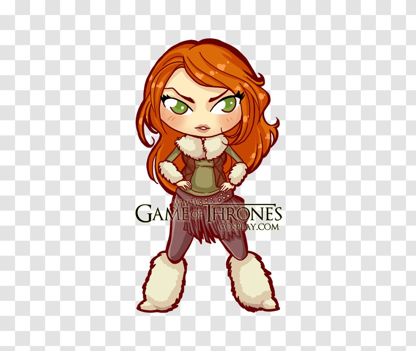 A Song Of Ice And Fire Game Thrones Ygritte Sandor Clegane Eddard Stark - Watercolor - Marine Geography Cartoon Transparent PNG