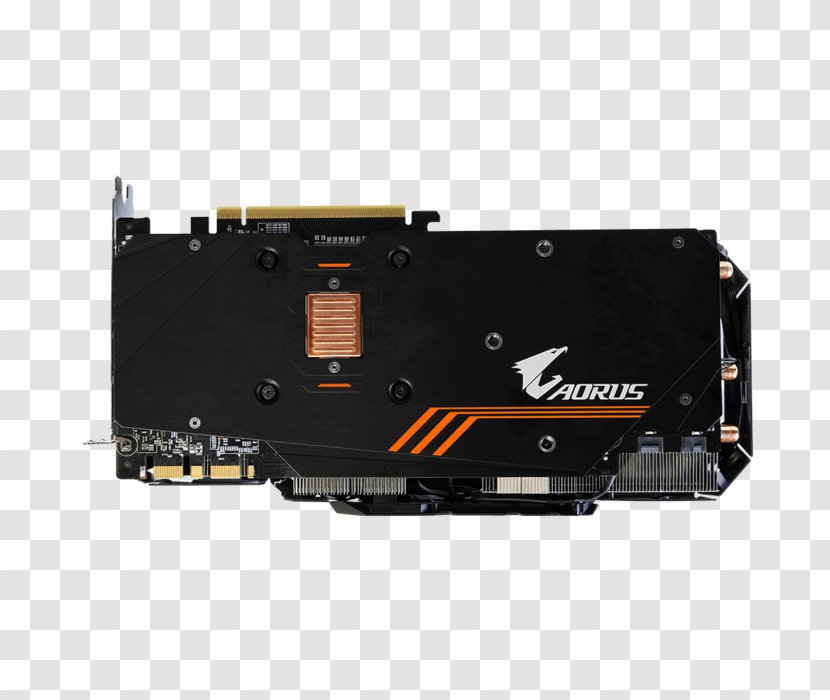 Graphics Cards & Video Adapters NVIDIA AORUS GeForce GTX 1070 8G Gigabyte Technology 1080 - Processing Unit Transparent PNG