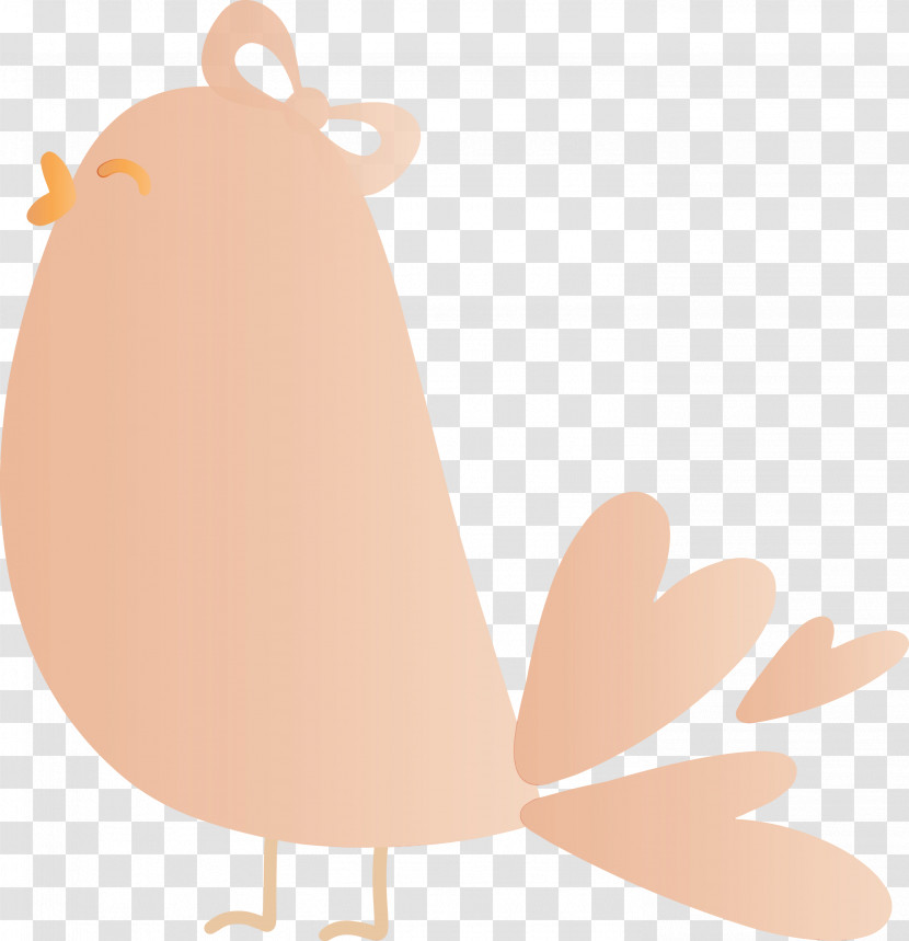 Chicken Rooster Cartoon Bird Beak Transparent PNG