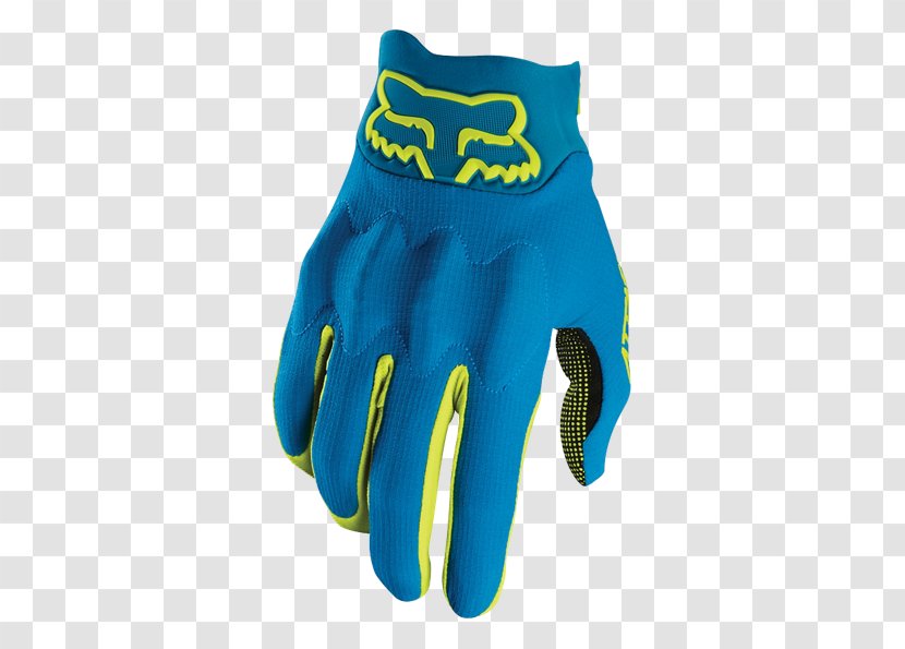 Fox Racing Cycling Glove Bicycle Mountain Bike - Knuckle Transparent PNG
