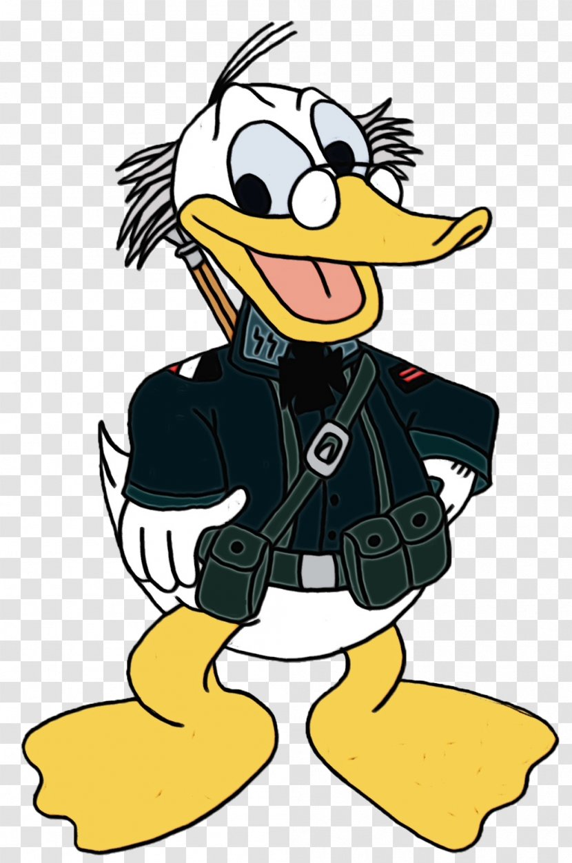 Donald Duck Ludwig Von Drake Scrooge McDuck Clip Art Character - Animated Cartoon Transparent PNG