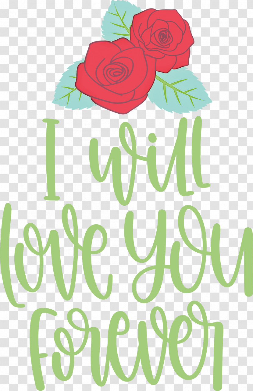 Love You Forever Valentines Day Valentines Day Quote Transparent PNG