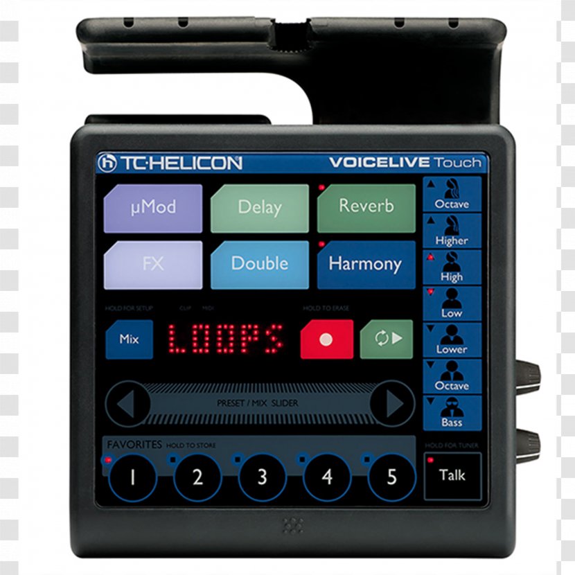 Microphone TC-Helicon VoiceLive Touch 2 Effects Processors & Pedals - Flower Transparent PNG