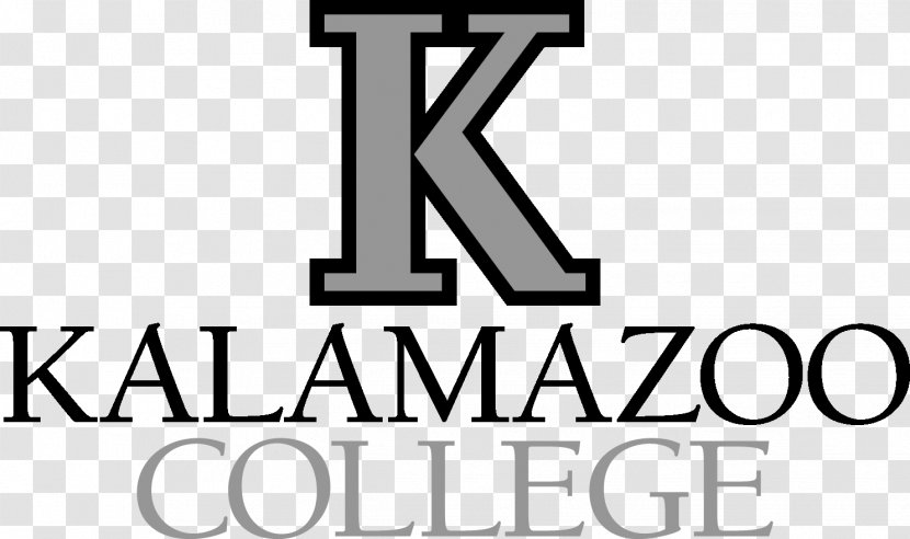 Kalamazoo College Student Education Michigan Intercollegiate Athletic Association - Black And White - Logo Transparent PNG