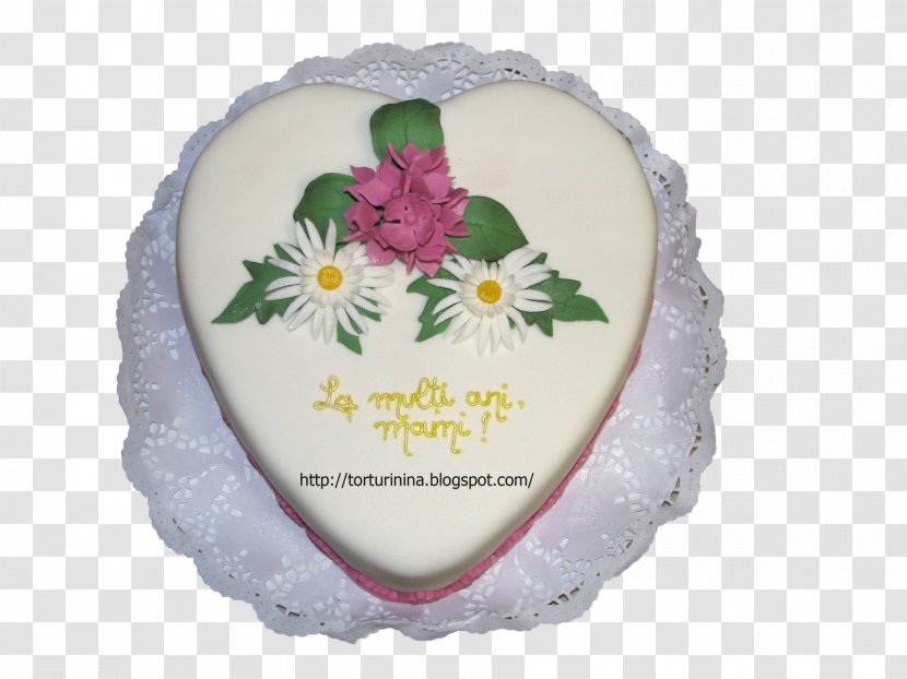 Torte Sugar Cake Frosting & Icing Cream Mousse - Hortensia Transparent PNG