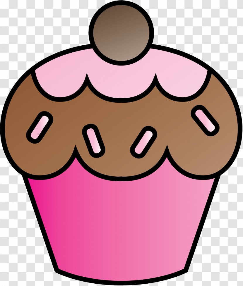 Cupcake Icing Tart Clip Art - Drawing - Pink Teacup Cliparts Transparent PNG