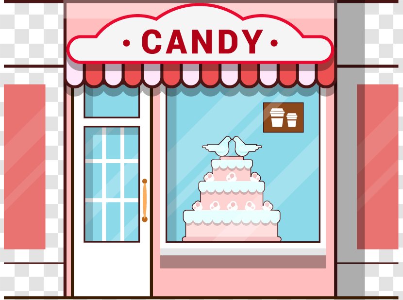 Sweets Store Mania Illustration - Text - Vector Cake Candy Transparent PNG
