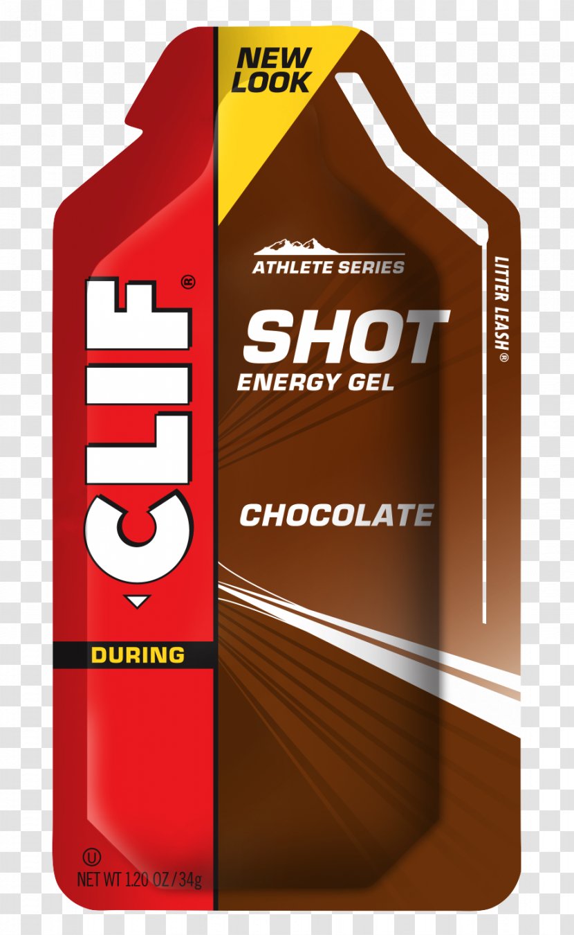 Clif Bar & Company Energy Gel Shot Drink Organic Food - Nutrition - Melt Chocolate Transparent PNG