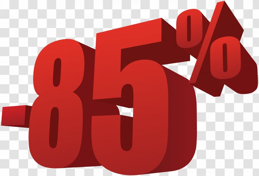 85% Off Sale Transparent Image - Coupon - Paper Transparent PNG