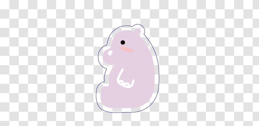 Mammal Cartoon Illustration - Pink - Elephant Transparent PNG