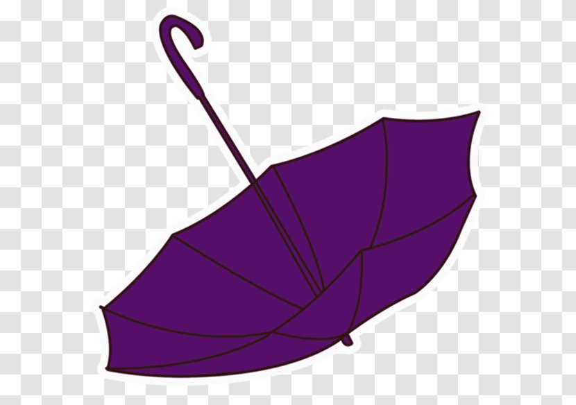 Umbrella Purple Drawing Clip Art Transparent PNG