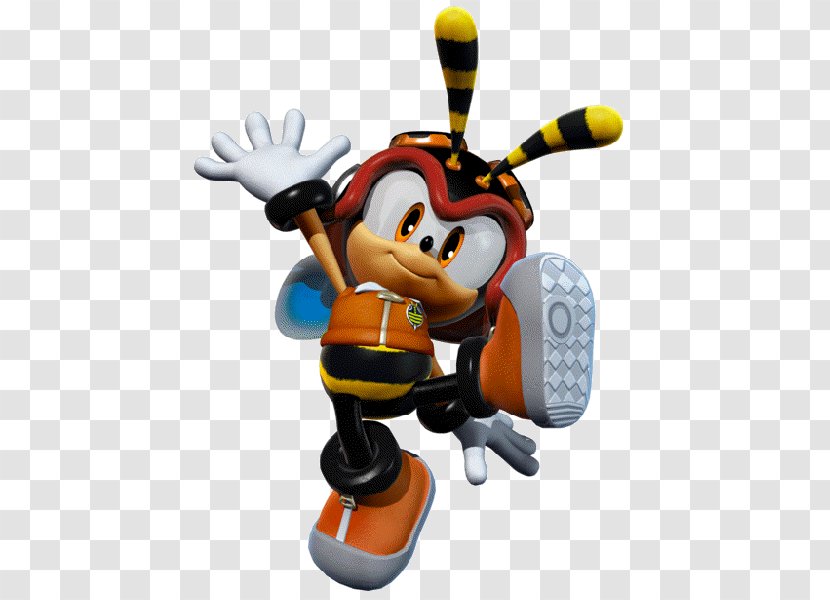 Shadow The Hedgehog Charmy Bee Espio Chameleon Knuckles' Chaotix Sonic - Honey Bees Transparent PNG