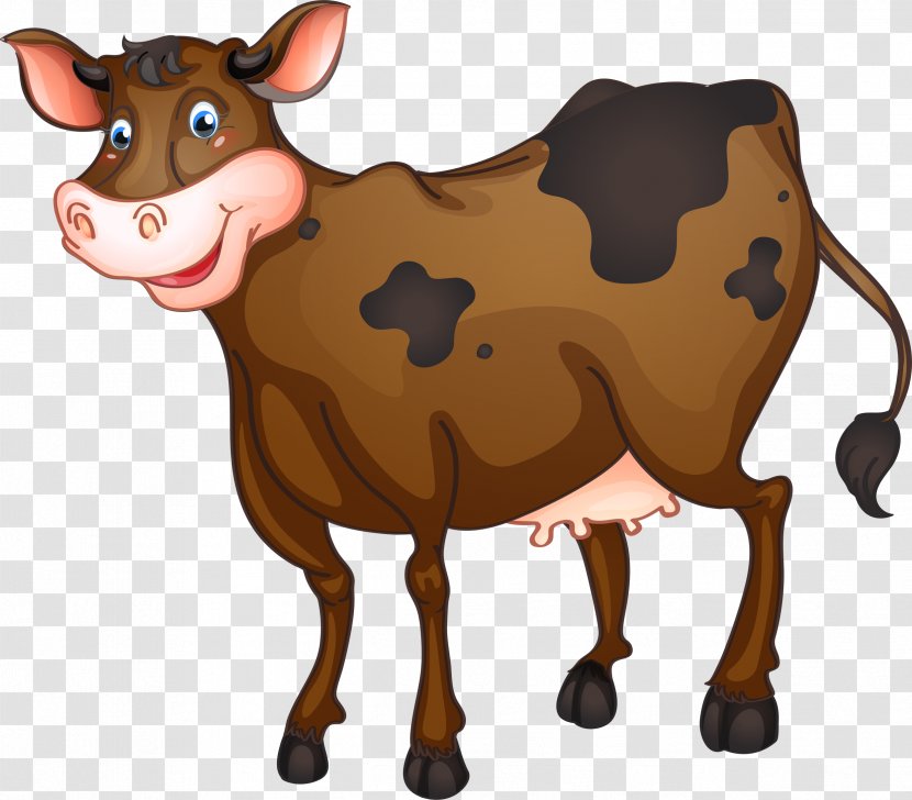 Hereford Cattle Royalty-free Clip Art - Like Mammal - Cow Transparent PNG