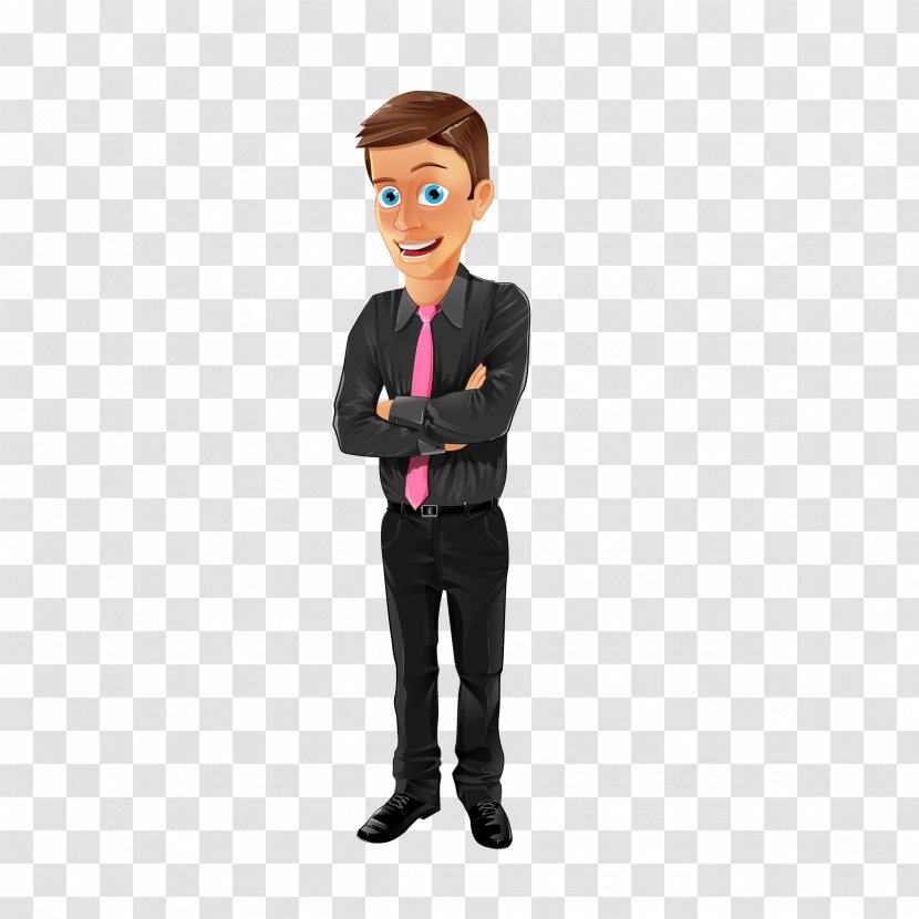 Businessperson Cartoon - Gentleman - Business People Transparent PNG