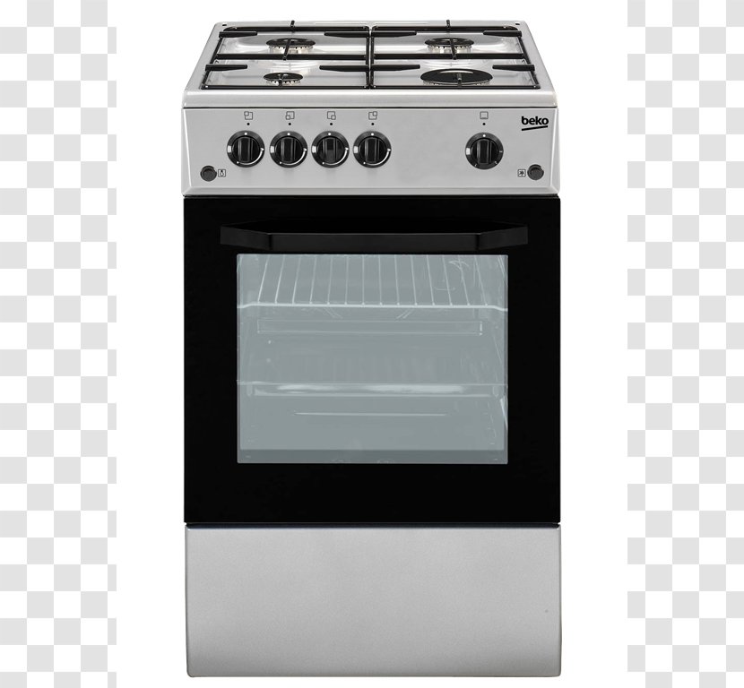 Gas Stove Beko Cooking Ranges Oven Cooker - Burner Transparent PNG