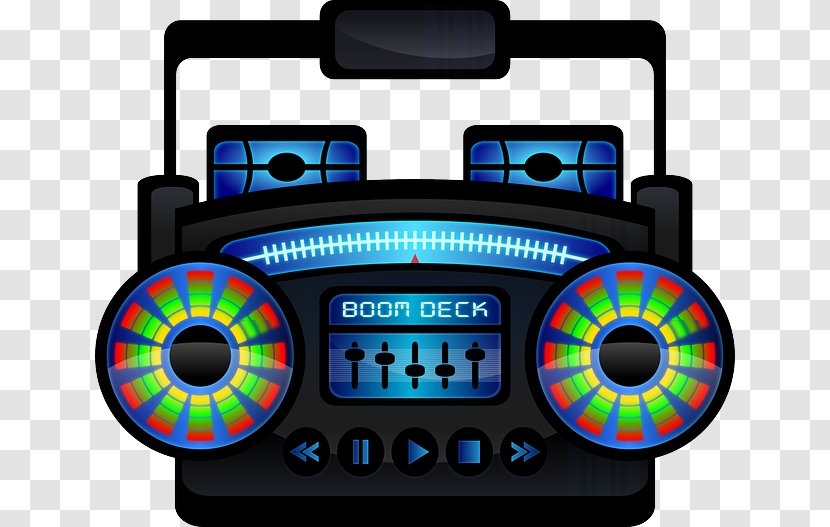 Clip Art Boombox Openclipart Vector Graphics - Compact Cassette - Abandoned Building Transparent PNG