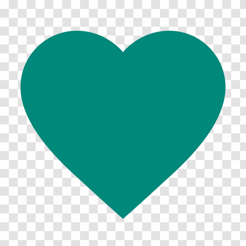 Clip Art Openclipart Heart Illustration Image - Turquoise - Green Transparent PNG