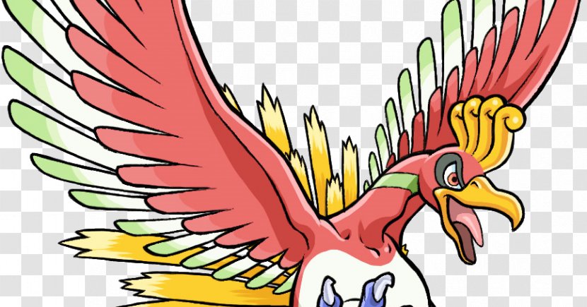 Pokémon Ranger: Guardian Signs X And Y Ash Ketchum Ho-Oh - Chicken - Ranger Transparent PNG