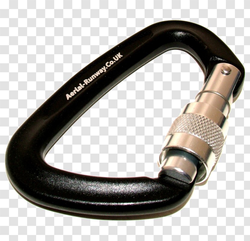 Carabiner Zip-line Wire Rope Spring Transparent PNG
