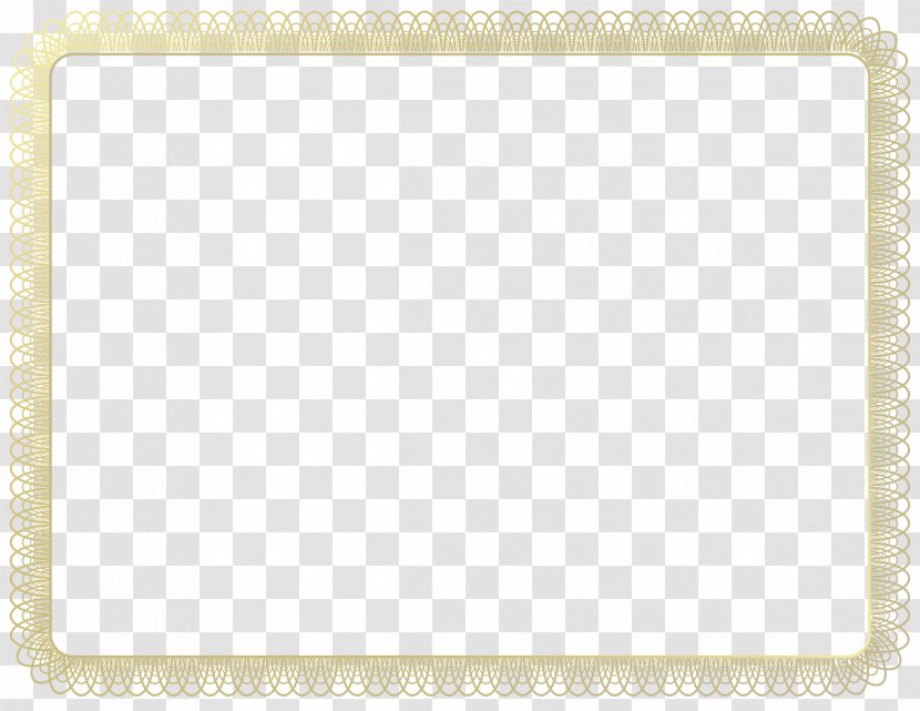 Picture Frames Paper Borders And Clip Art - Certificate Transparent PNG