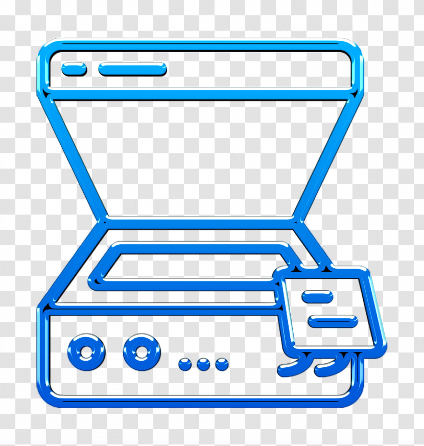 Graphic Design Icon Scanner Icon Transparent PNG