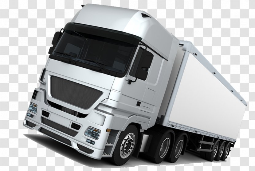 Car Semi-trailer Truck Large Goods Vehicle - Driver - Logistics Transparent PNG