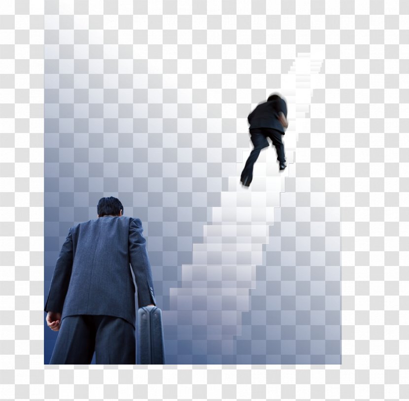 Stairs Stair Climbing - Recruiter - Business People Transparent PNG