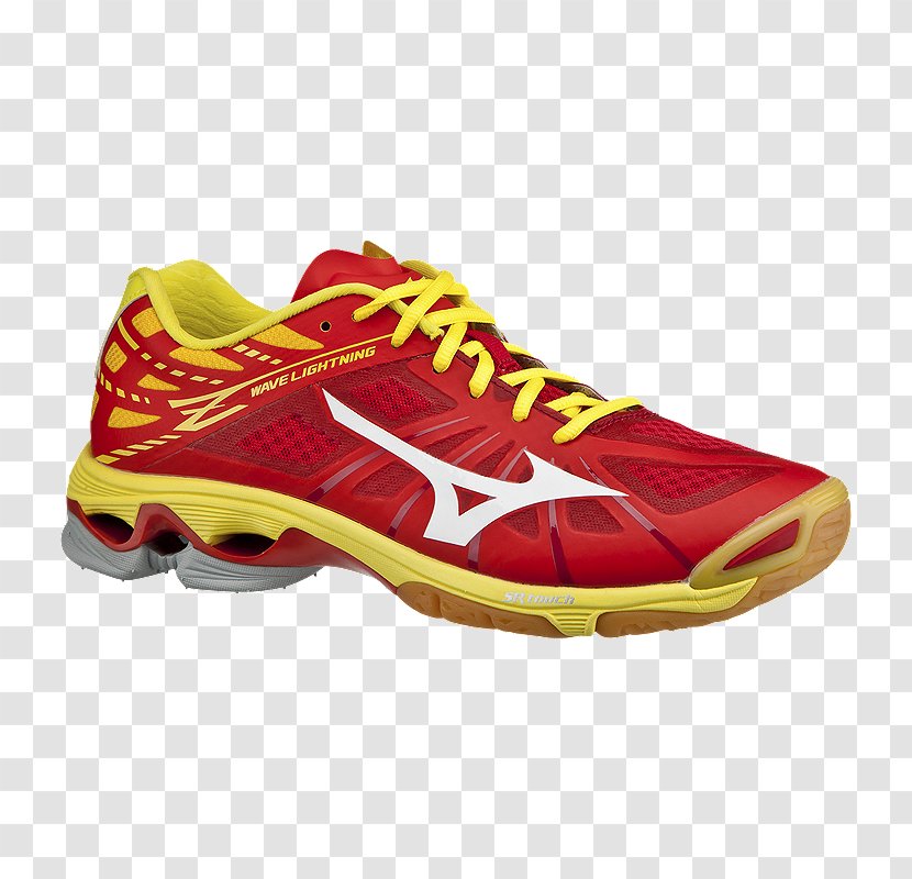 Mizuno Corporation Shoe Sneakers Nike Cleat - Cross Training - Wave Red Transparent PNG