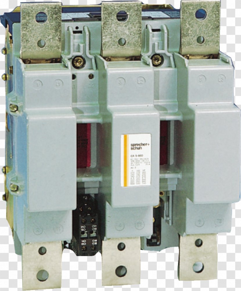 Circuit Breaker Contactor Product Electrical Network Industry - Hardware - Starter Motor Field Coil Transparent PNG
