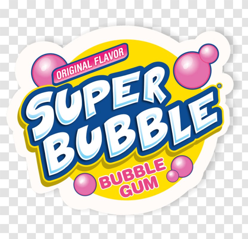 Chewing Gum Bubble Super Ferrara Candy Company Gummi - Brand Transparent PNG