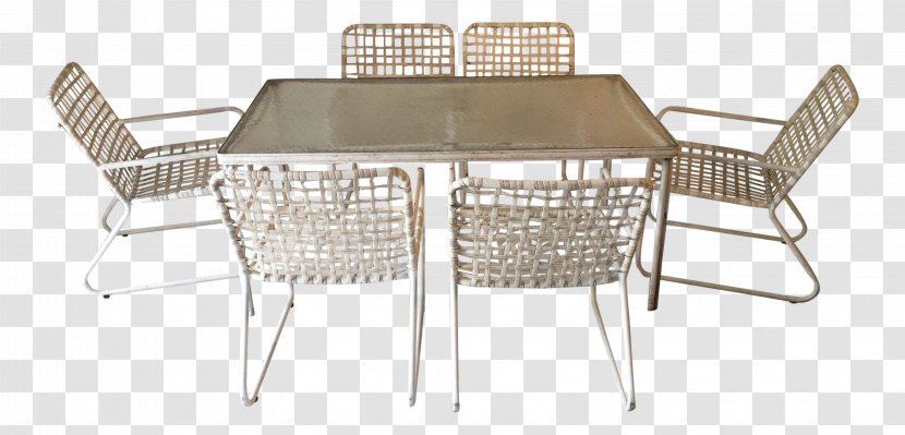 Table Chair Garden Furniture - Patio Transparent PNG